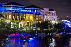night view of Harbourside